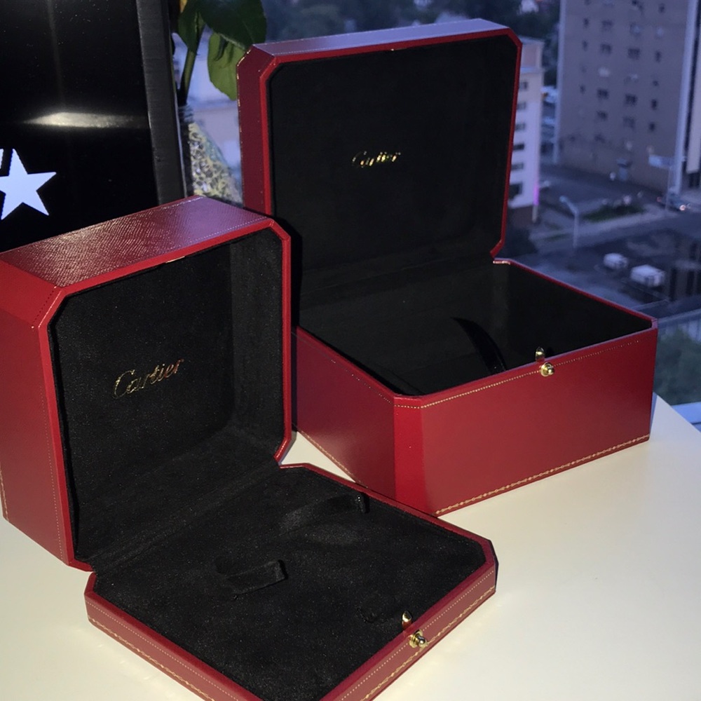 Cartier Jewelry boxes